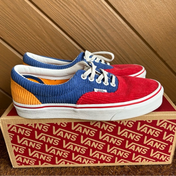 VANS MIXED CORDUROY OLD SKOOL sz 7 - Picture 1 of 6